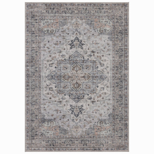 Mrcarpet Vintage Vloerkleed Beige/blauw Luca 160x230cm