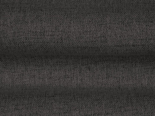 Cosmopolitan Design Panoramische bank Bali 7-zits, structurele stof, donkergrijs - 185x383x75cm