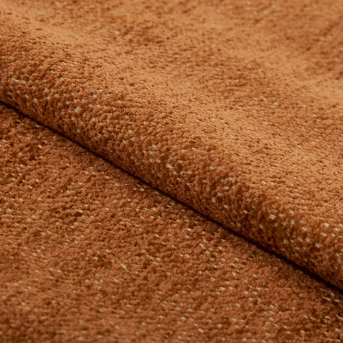 Sia Home - Draaibare fauteuil OSKA - getextureerd fluweel terracotta 77cm
