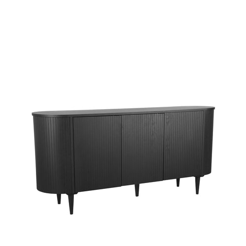 LABEL51 Dressoir Oliva - Zwart Eikenhout - 180x47x85cm - vtwonen shop