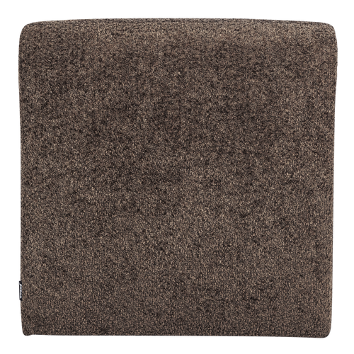 WOOOD eetbank 84 cm rugleuning Mojo Base - Wollig - Bruin - 83x84x76
