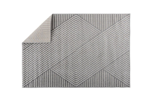 Rebellenclub Vloerkleed Monti - 340 x 240 cm - Grijs - vtwonen shop