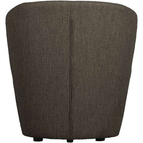 vtwonen fauteuil Lofty - Polyester - Bruin - 75x68x72 - vtwonen shop