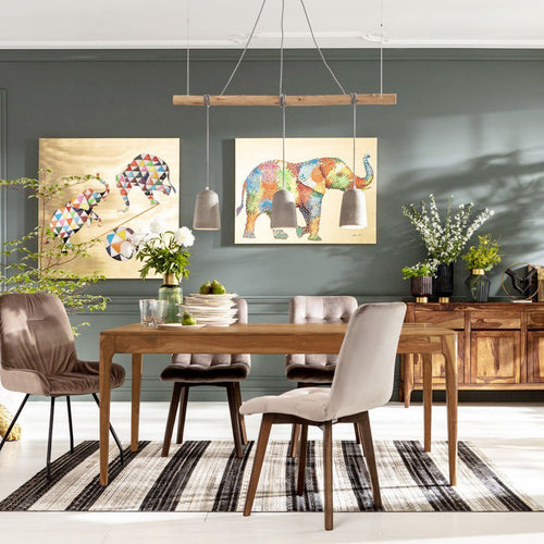 Kare Design Eettafel Brooklyn nature - vtwonen shop