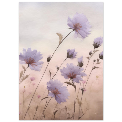 Artfulprints  Flower aquarel 2   poster 50x70 cm - vtwonen shop