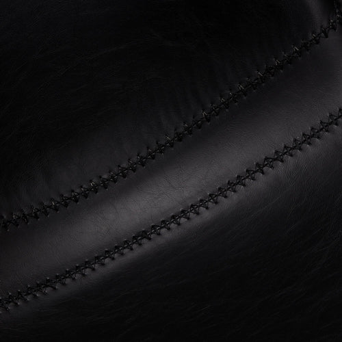 Furnhouse barkruk Isabel - Zwart - Kunstleer - Set van 4