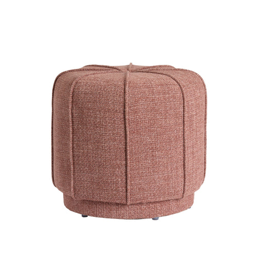 Light & Living poef Belisso - roze - Ø50.5cm