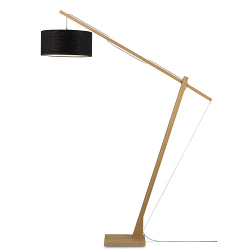 GOOD&MOJO vloerlamp Montblanc - bruin - Ø47cm - vtwonen shop