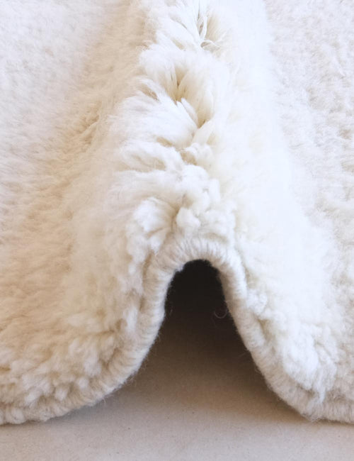AFK Living vloerkleed Berber - handgemaakt - Wol - 118 x 153 cm