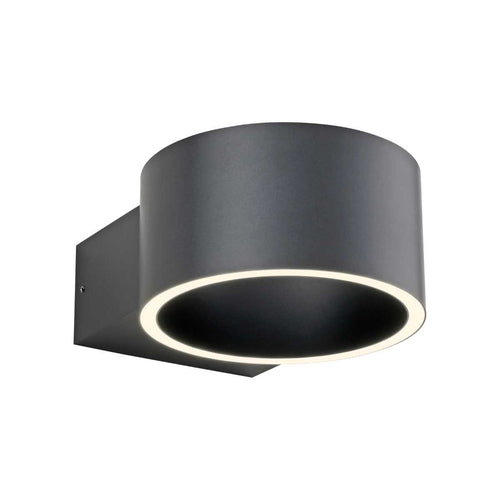 Neuhaus PURE wandlamp Clipse - 2 lichts - 19.7  x 8   cm - antraciet