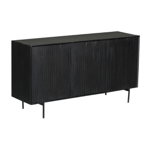 Starfurn  dressoir Madison - zwart - 45x165x85cm
