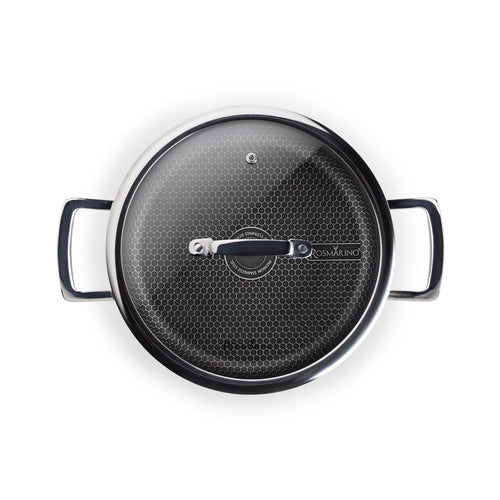 Rosmarino HexaPRO braadpan met deksel - 24cm - vtwonen shop