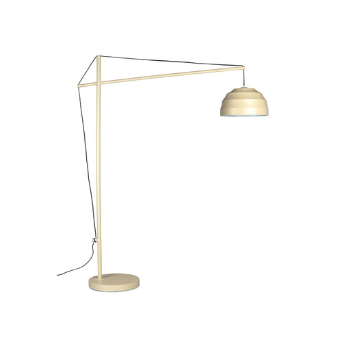 Dutchbone Liwa Vloerlamp/ Staande lamp Beige - vtwonen shop