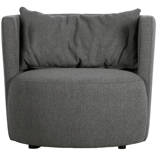 vtwonen fauteuil Explore - Polyester - Staalgrijs - 81x96x92 - vtwonen shop