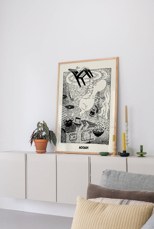 Moomin - Dreaming - PSTR studio Kunst Poster - vtwonen shop