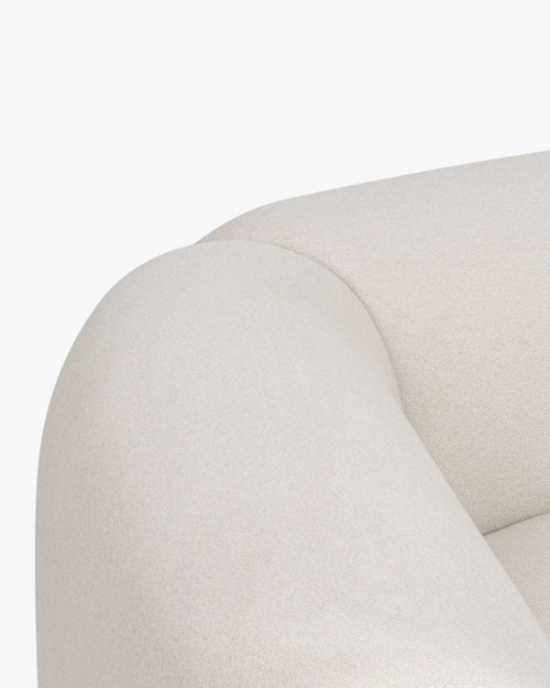 noo.ma Flom 3-zits modulaire hoekbank - Cloud Beige, zacht zitcomfort