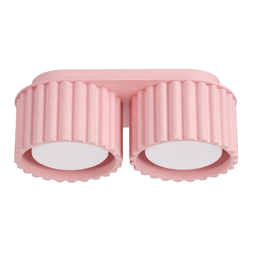 Sollux Lighting Plafondlamp AURA 2 roze Gx53 - 21x10x8cm