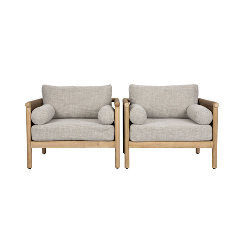 Dutchbone Oasis Outdoor Lounge Stoel - Set van 2