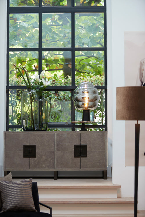 Light & Living vloerlamp VIXEN - Ø27x151cm - zwart - vtwonen shop