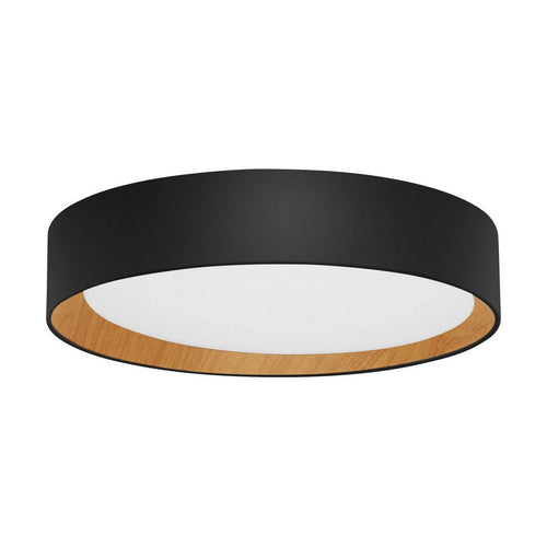 Nova Luce STAKE Inbouw plafondlamp Sandy Black Triac dimbare LED 30W 1717lm 3000K