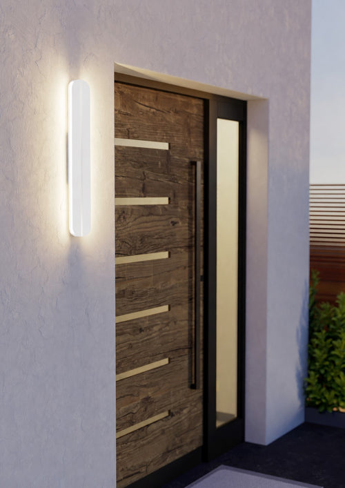 EGLO wandlamp buiten Vascella - wit