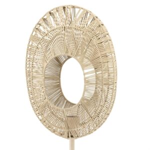 FurniLux Vloer lamp Ovo - natural - 28x22x150 cm - vtwonen shop