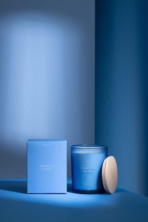 J-Line geurkaars Accords Essentiels - Embruns Marins - blauw - 52U - vtwonen shop