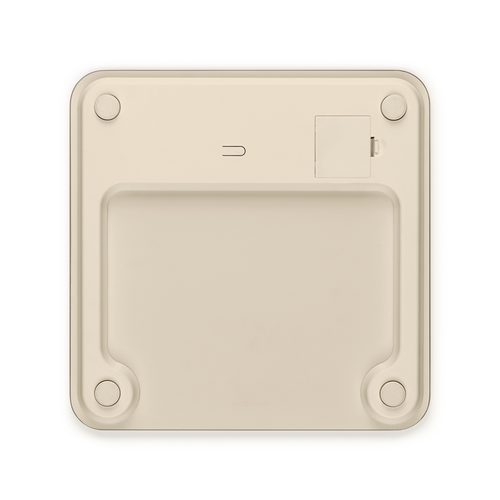 Brabantia ReNew Digitale personenweegschaal, op batterijen - Soft Beige