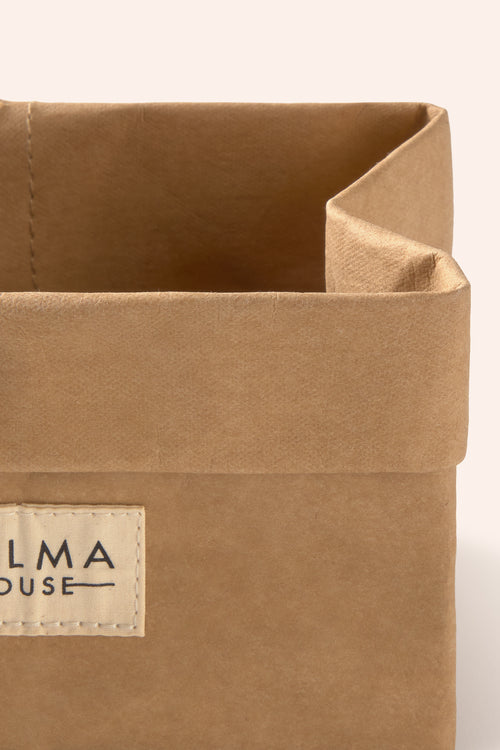 Calma House Mand Paper - Naturel - 16.5x11.5x11