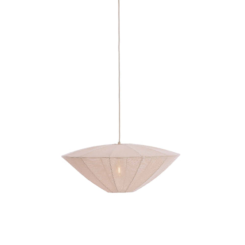 Light & Living hanglamp Satilla - wit - Ø50cm - vtwonen shop