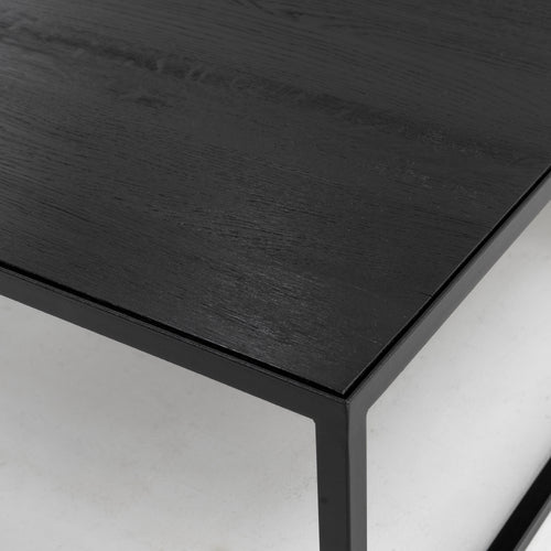 Spinder Design Salontafel Daniël - Zwart - 80 x 80 cm