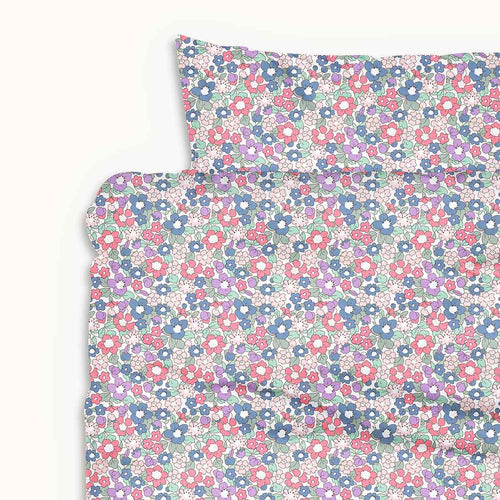 Petite Amélie Dekbedovertrekset – 140x200 cm – 100% Biologisch Katoen – Flower - vtwonen shop