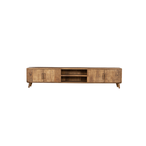 Starfurn  tv meubel Omaha - bruin - 45x240x55cm