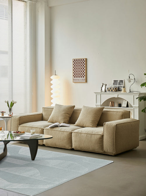 AFK Living vloerkleed Silencio - reliëfeffect - blauw - 200 x 290 cm