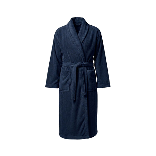Ten Cate badjas unisex - donkerblauw - L/XL