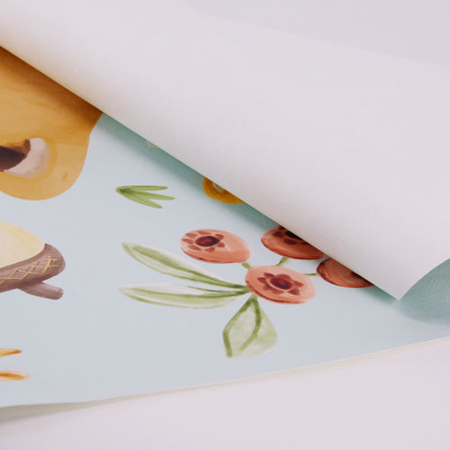 Little Dutch Behangcirkel Kinderkamer Forest Friends 100cm - vtwonen shop