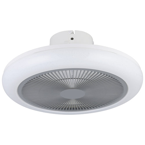 EGLO plafondlamp met ventilator Kostrena - led-cct - wit/grijs - vtwonen shop