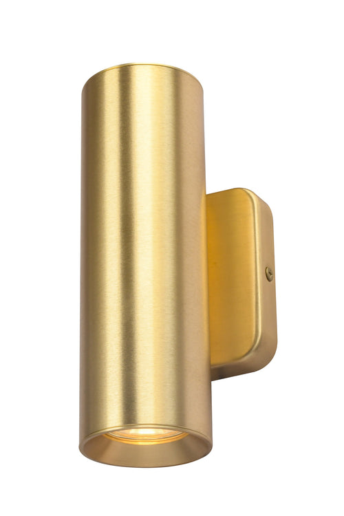 Artdelight Wandlamp Megano 2L - Mat Goud