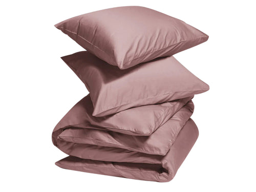 Yumeko dekbedovertrek katoen satijn blush rose 260x220 + 2/60x70 - vtwonen shop