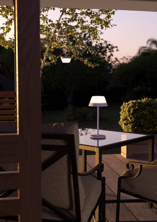 EGLO tafellamp Meggiano - draadloos - 32 cm - lila/wit - vtwonen shop