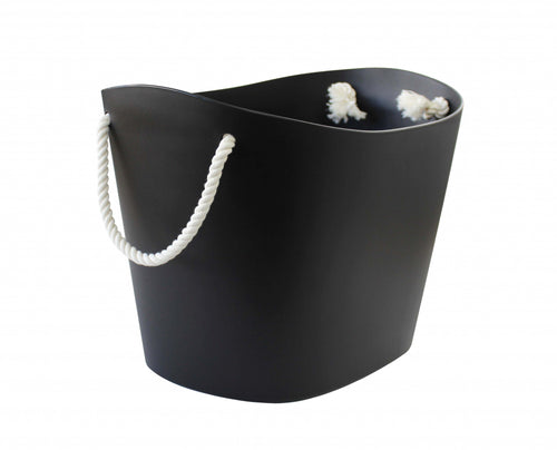 Hachiman Balcolore Opbergmand - M - Zwart - vtwonen shop