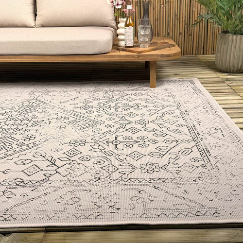 Buitenkleed Nova zwart/wit - Interieur05 - 200 x 290 cm - vtwonen shop