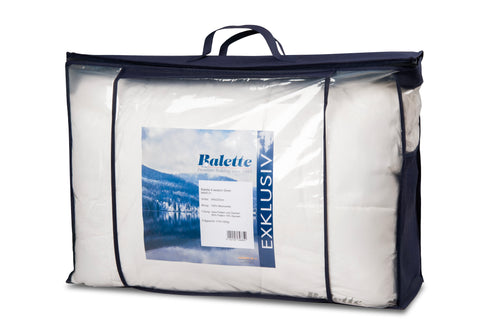 Balette Silver - 4-Seizoenen Donzen Dekbed - Europees Eendendons - 240x220cm