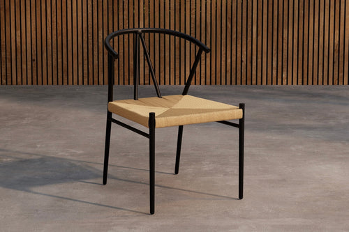 Rebellenclub  eetkamerstoel Ossund Tuin - zwart