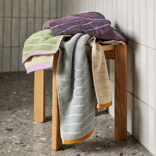 Hübsch handdoek Promenade - katoen - 50x100cm - vtwonen shop