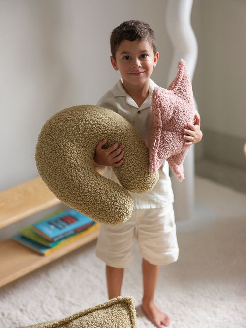 Wigiwama Ster Kussen - Roze