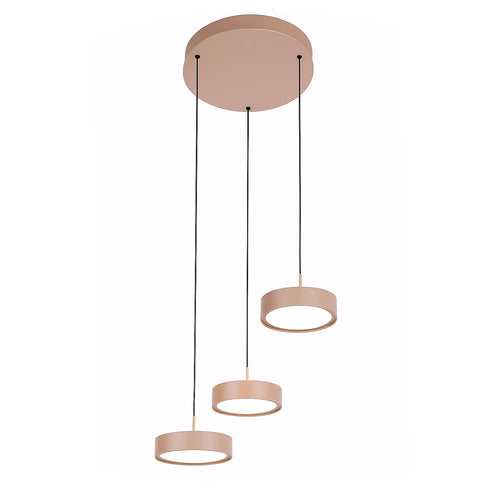 Freelight hanglamp Alieno - 3 lichts - 33  x 150   cm - beige - vtwonen shop
