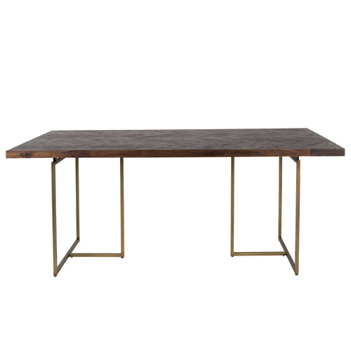 Dutchbone Class Eettafel 180X90 cm Acaciahout - Bruin - vtwonen shop