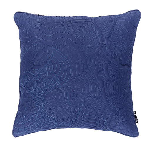 MOOOI decoratiekussen Dodo Pavone - 50x50 / 20x20 Inch cm - blauw - vtwonen shop