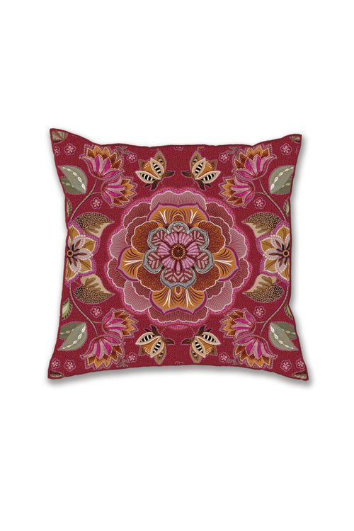 Pip Studio  Matata Square Cushion - 53 x 53 cm - Rood - vtwonen shop